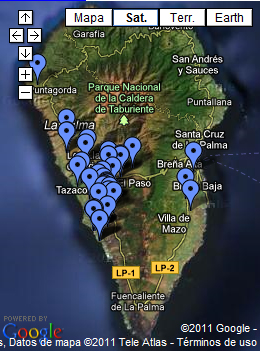 Google Maps La Palma 