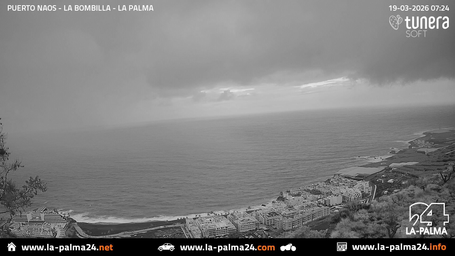 Puerto naos - Bombilla Webcam Live
