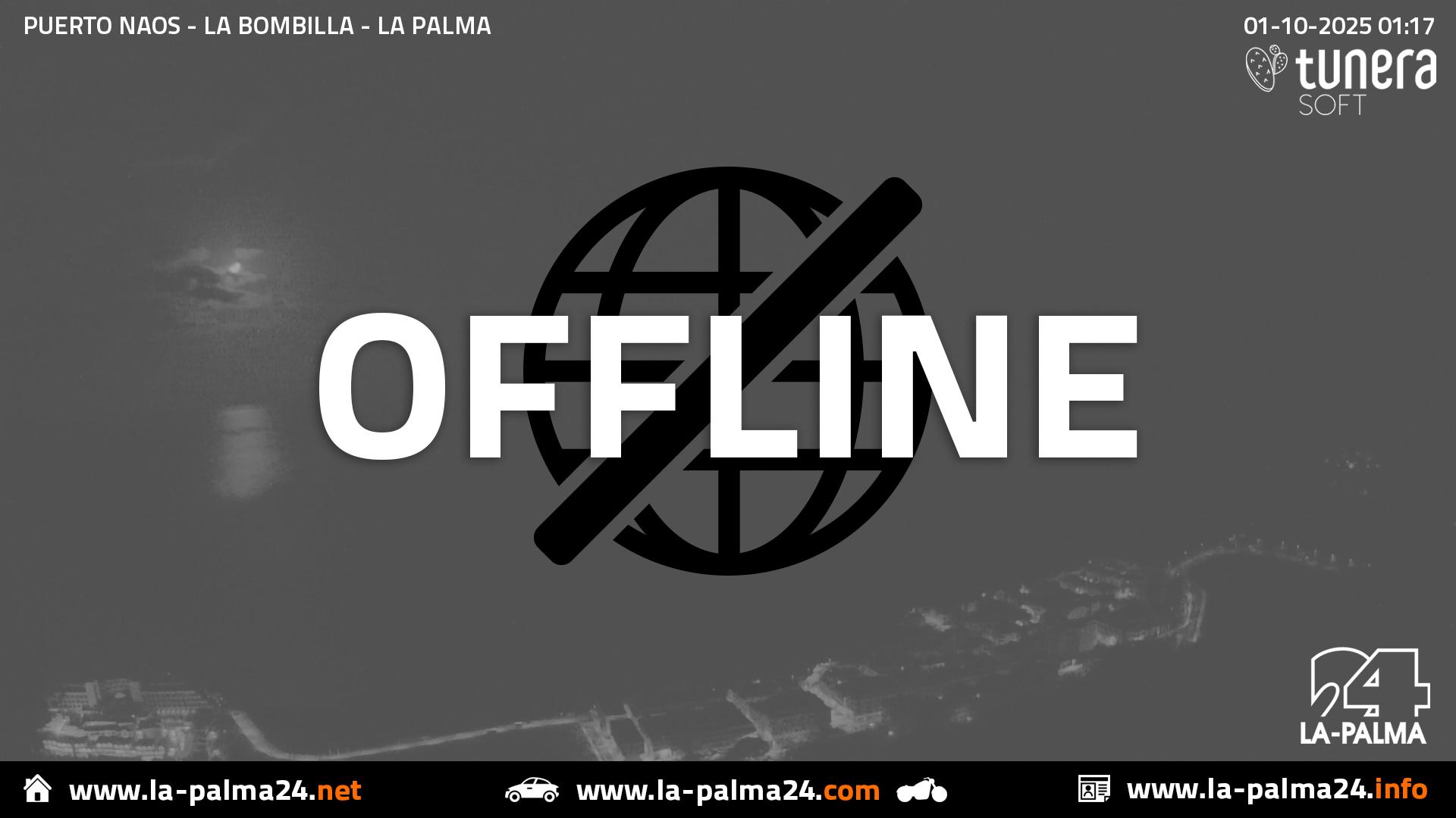 Puerto naos - Bombilla Webcam Live