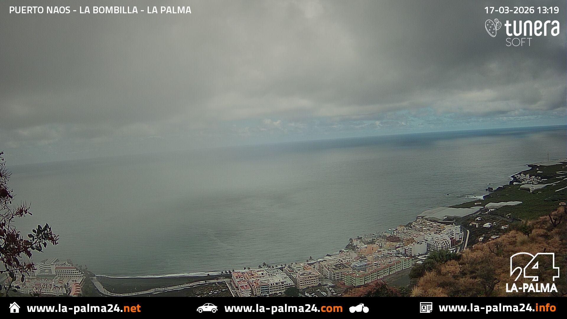 Webcam Puerto Naos - Bombilla view
