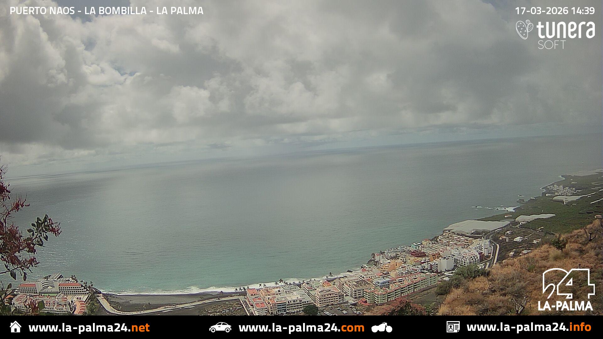 Webcam Puerto Naos - Bombilla view