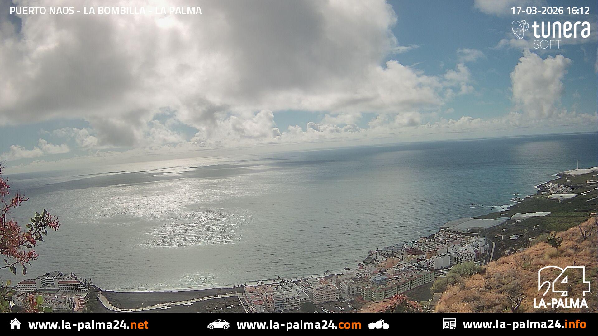 Webcam Puerto Naos - Bombilla view