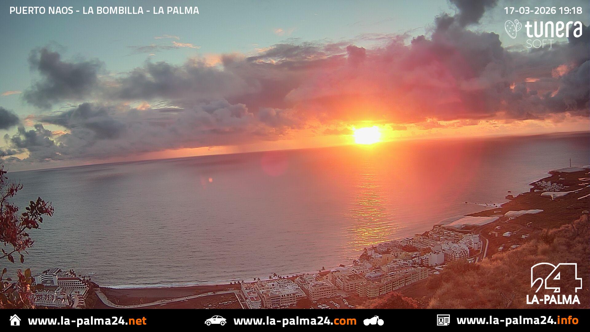 Puerto naos - Bombilla Webcam Live