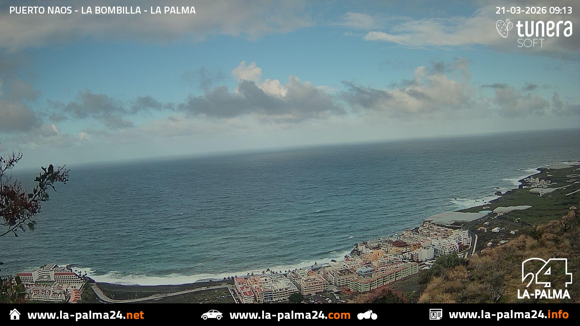 Puerto naos - Bombilla Webcam Live