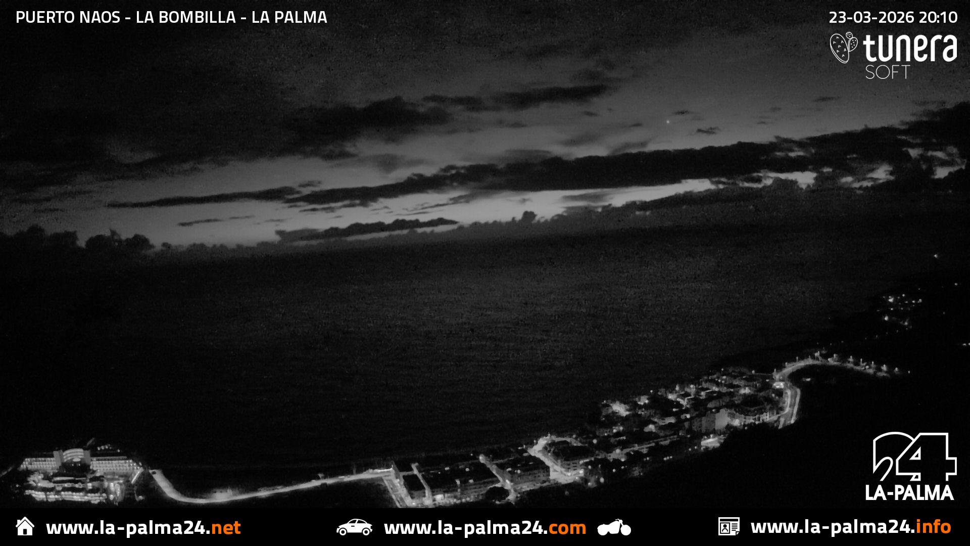 Puerto naos - Bombilla Webcam Live