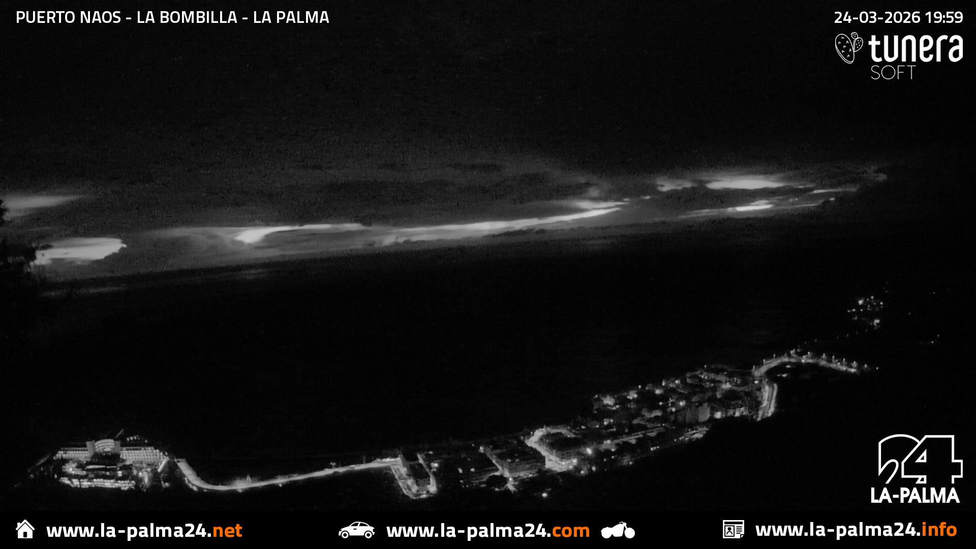 Puerto naos - Bombilla Webcam Live