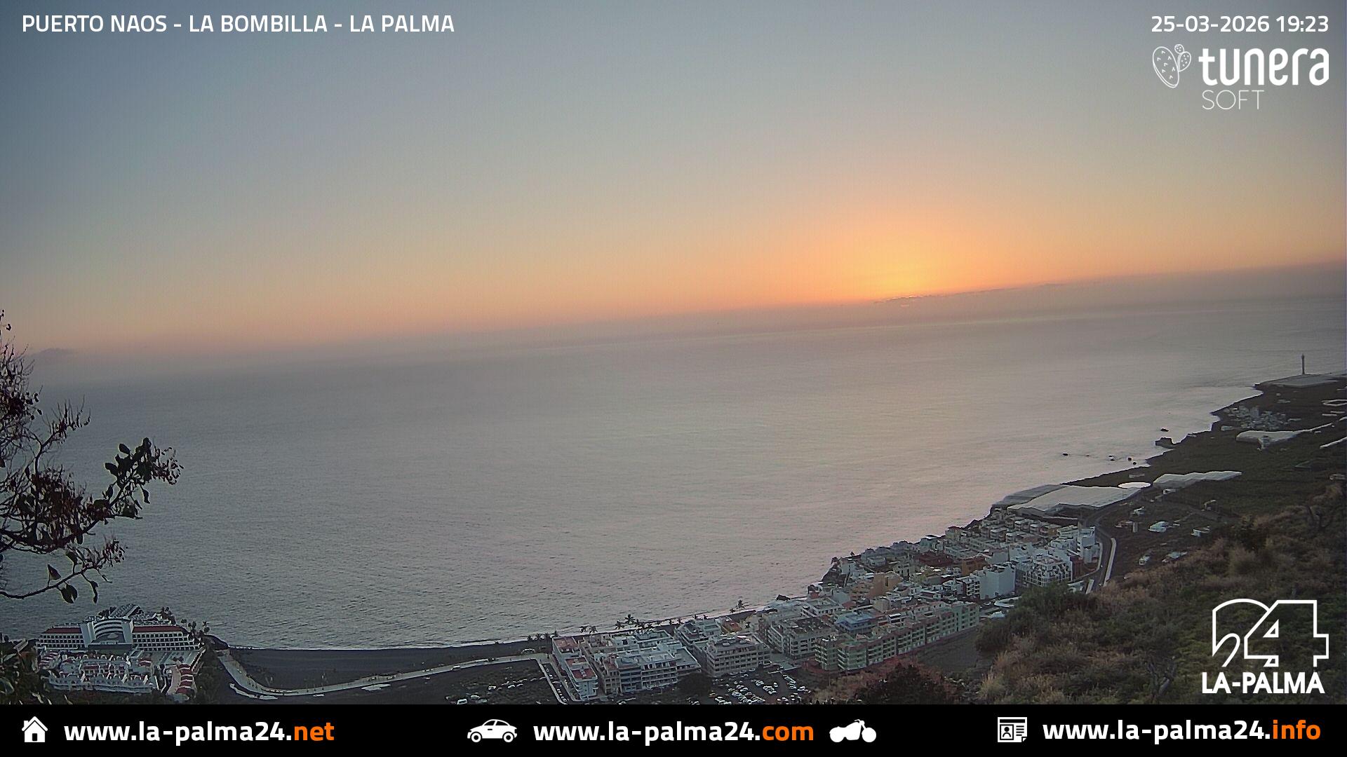 Puerto naos - Bombilla Webcam Live