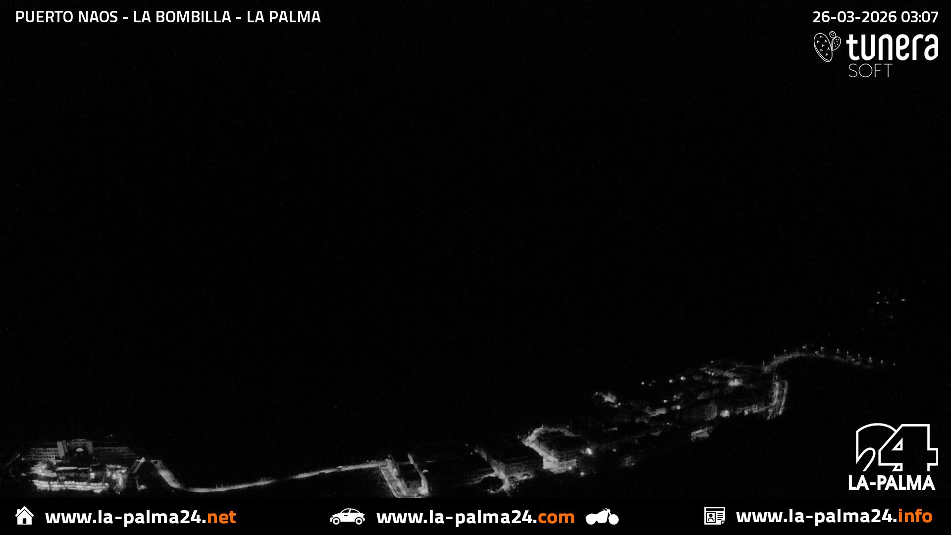 Puerto naos - Bombilla Webcam Live