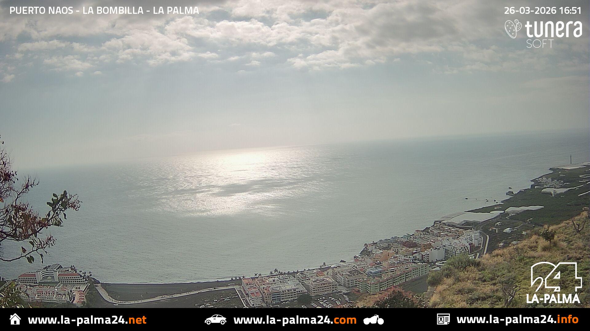 Puerto naos - Bombilla Webcam Live