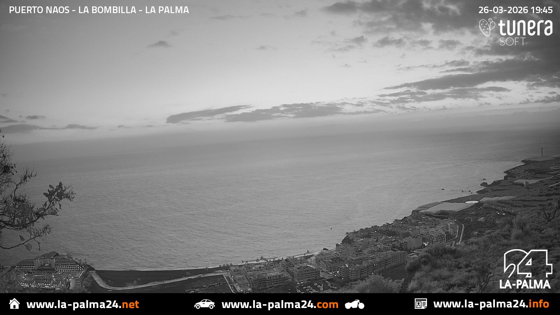 Puerto naos - Bombilla Webcam Live