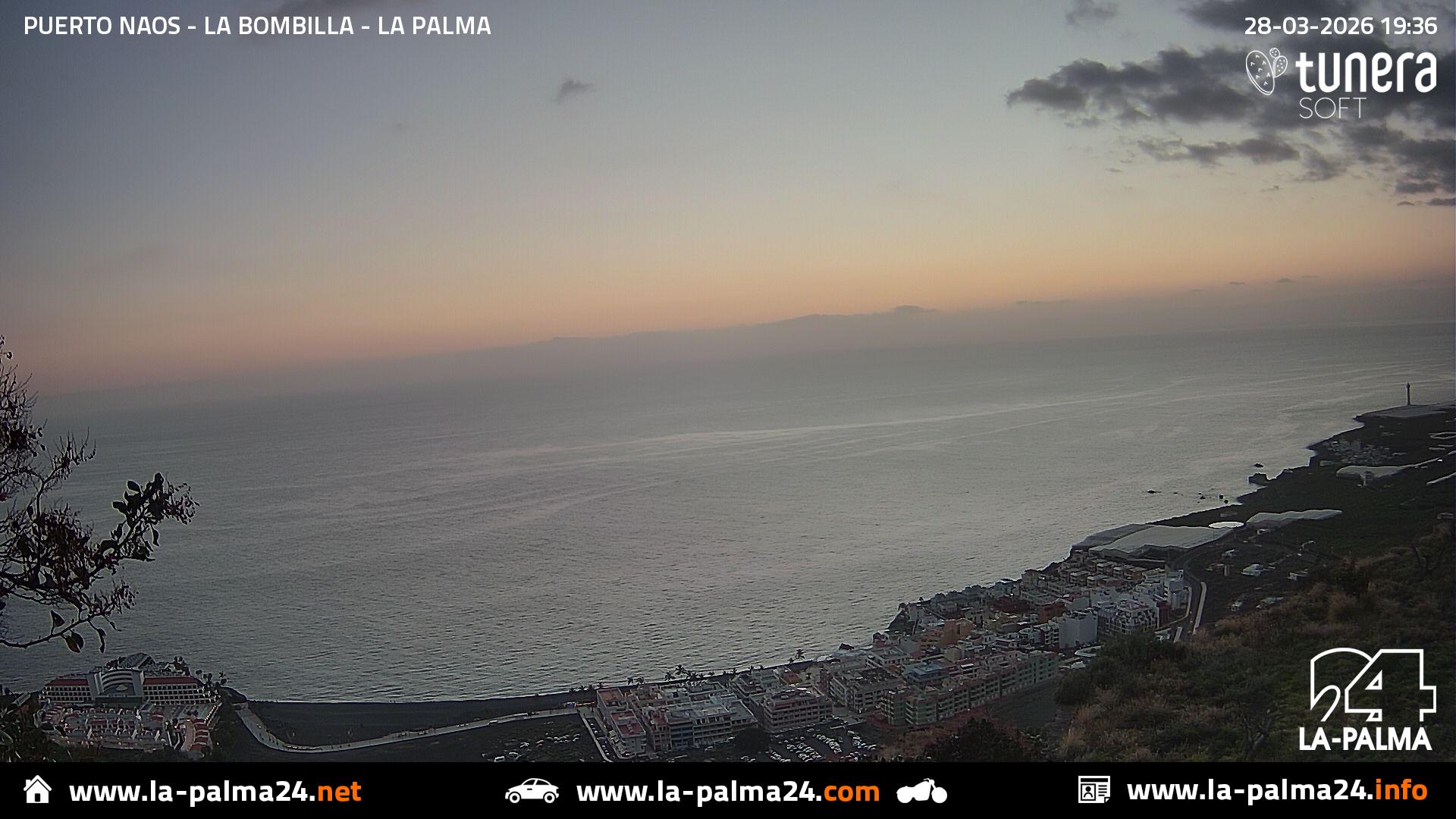 Puerto naos - Bombilla Webcam Live