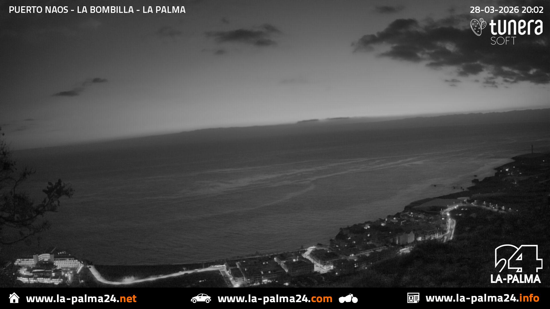 Puerto naos - Bombilla Webcam Live