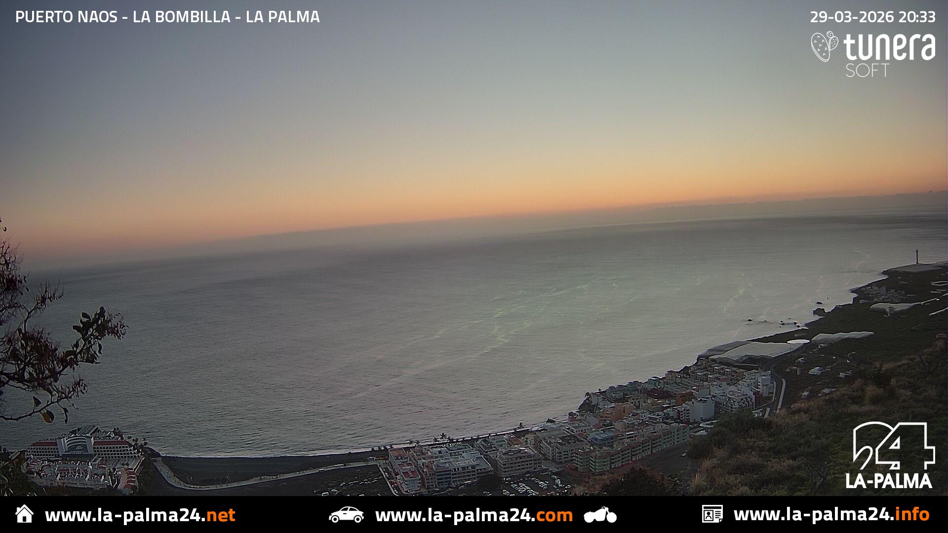 Puerto naos - Bombilla Webcam Live