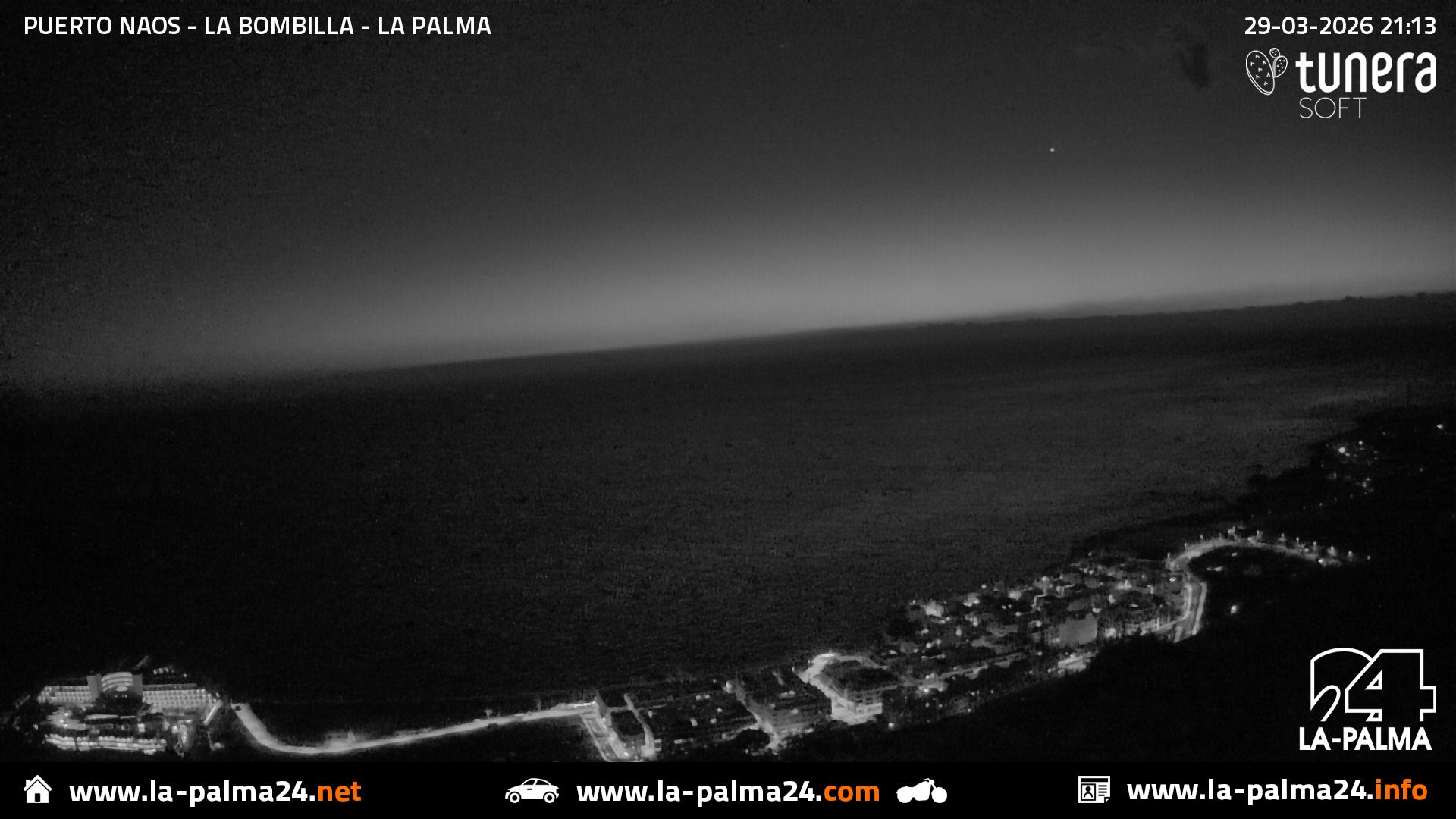 Puerto naos - Bombilla Webcam Live