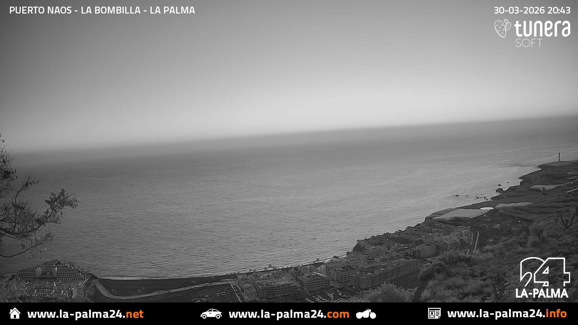 Puerto naos - Bombilla Webcam Live