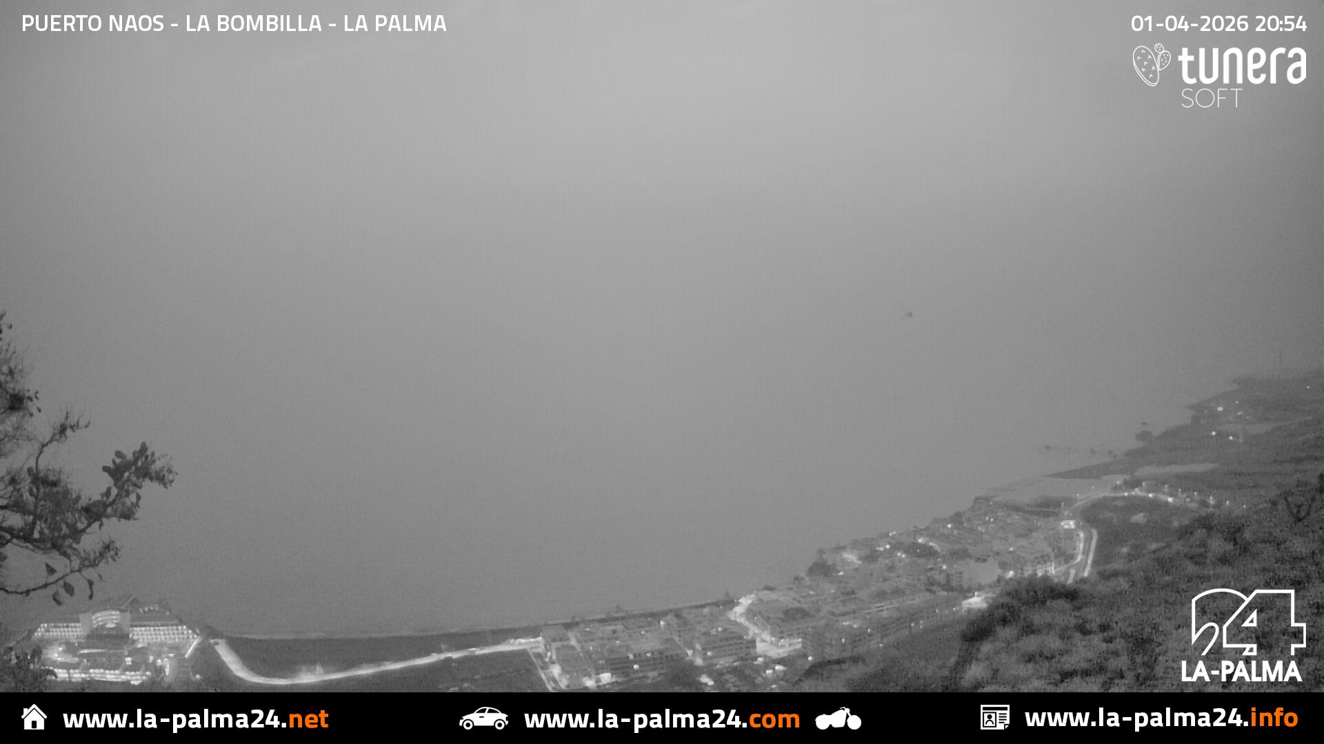 Puerto naos - Bombilla Webcam Live