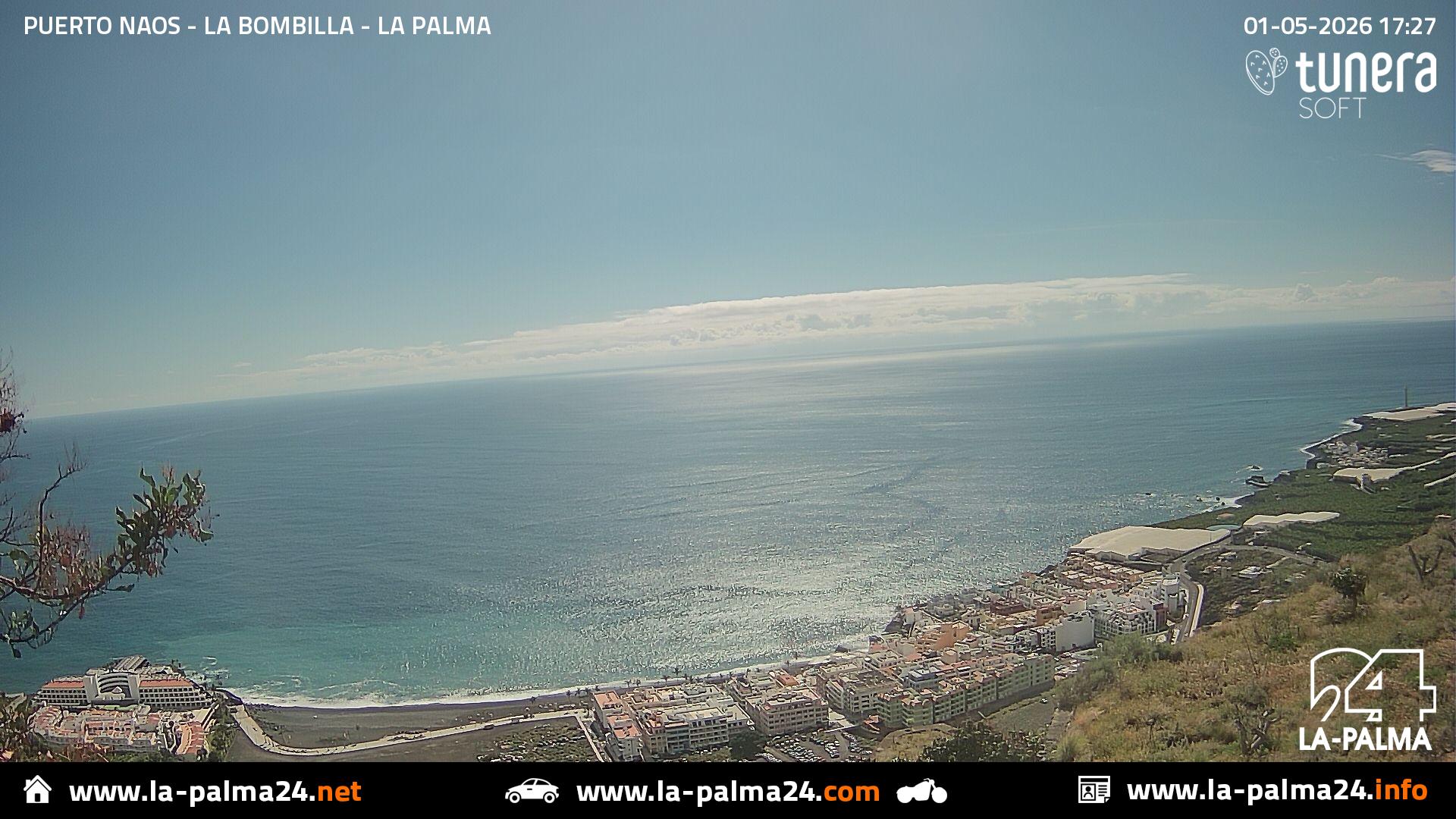 Webcam Puerto Naos - Bombilla view