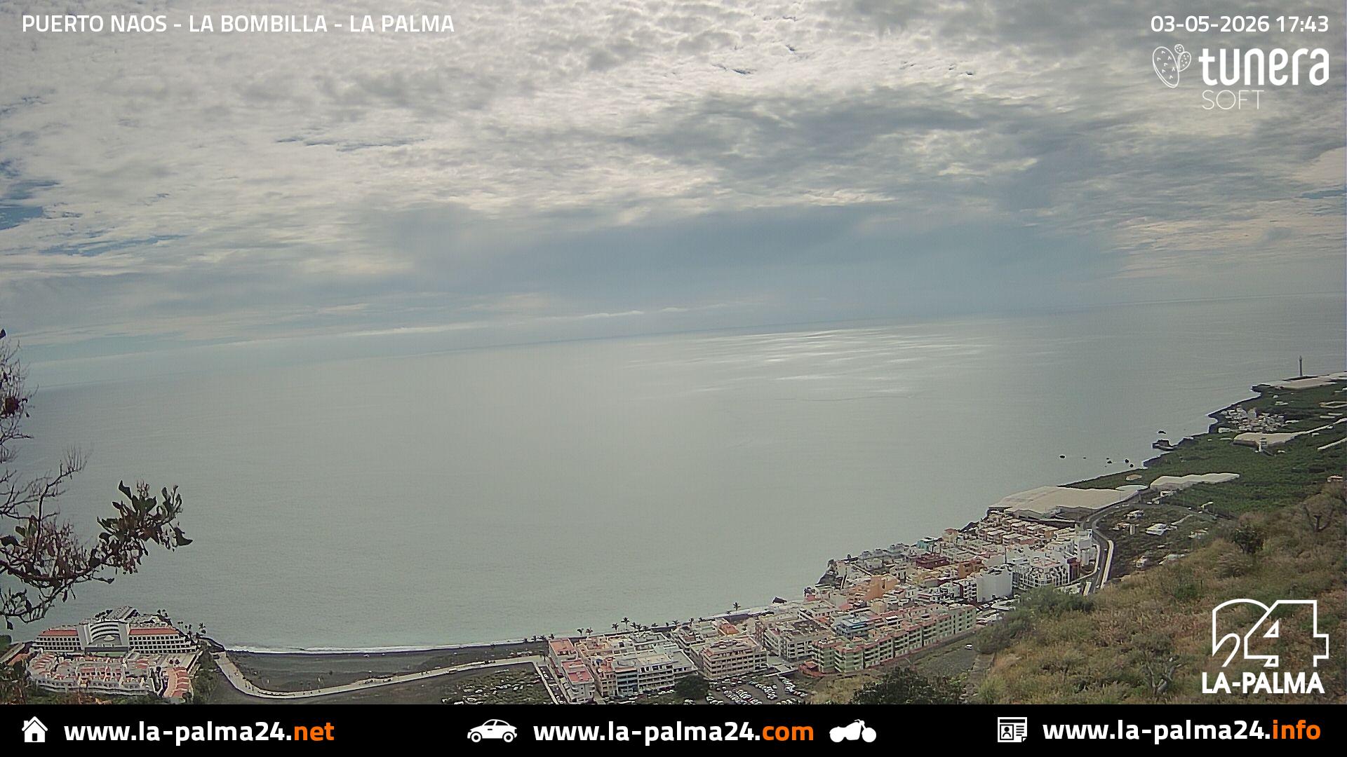 Webcam Puerto Naos - Bombilla view