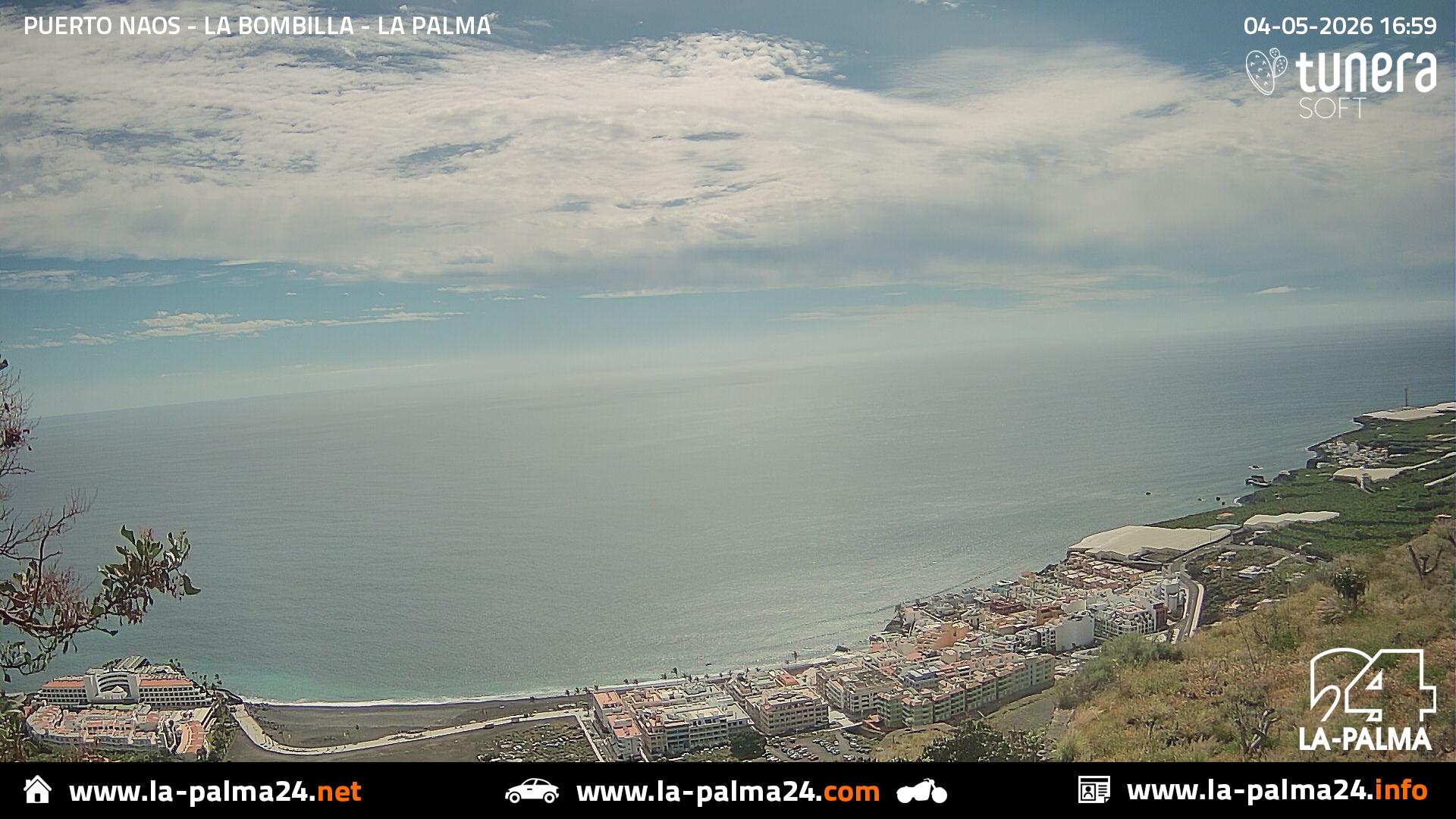 Puerto naos - Bombilla Webcam Live