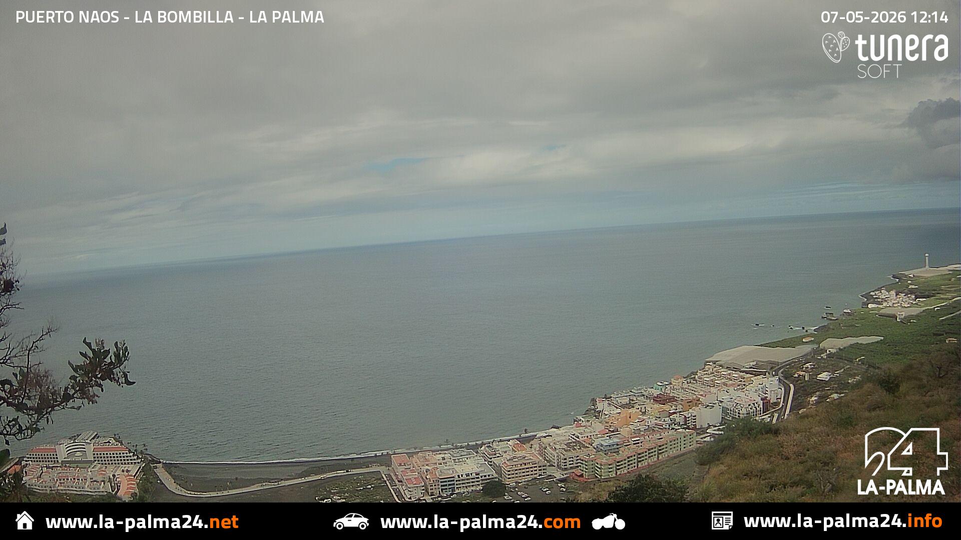 Puerto naos - Bombilla Webcam Live