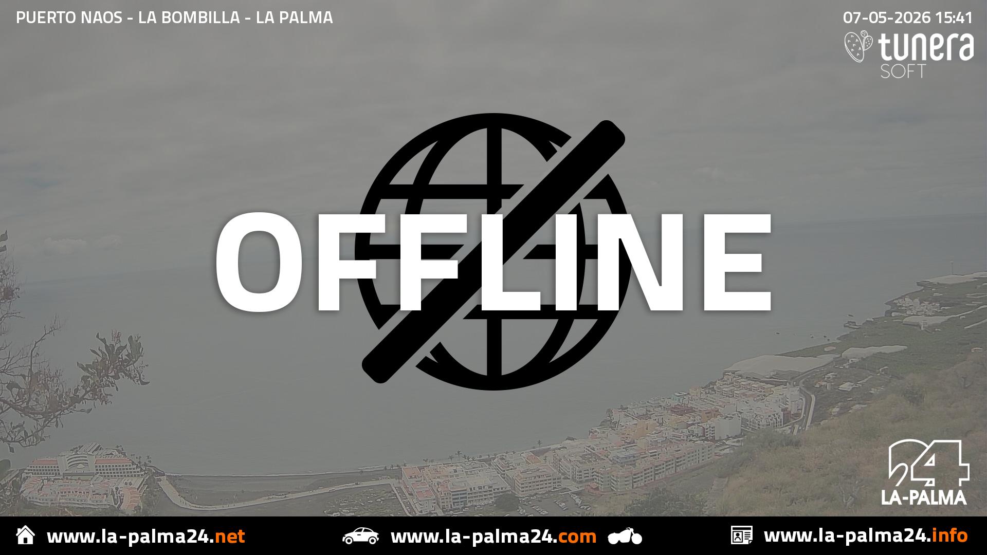 Puerto naos - Bombilla Webcam Live