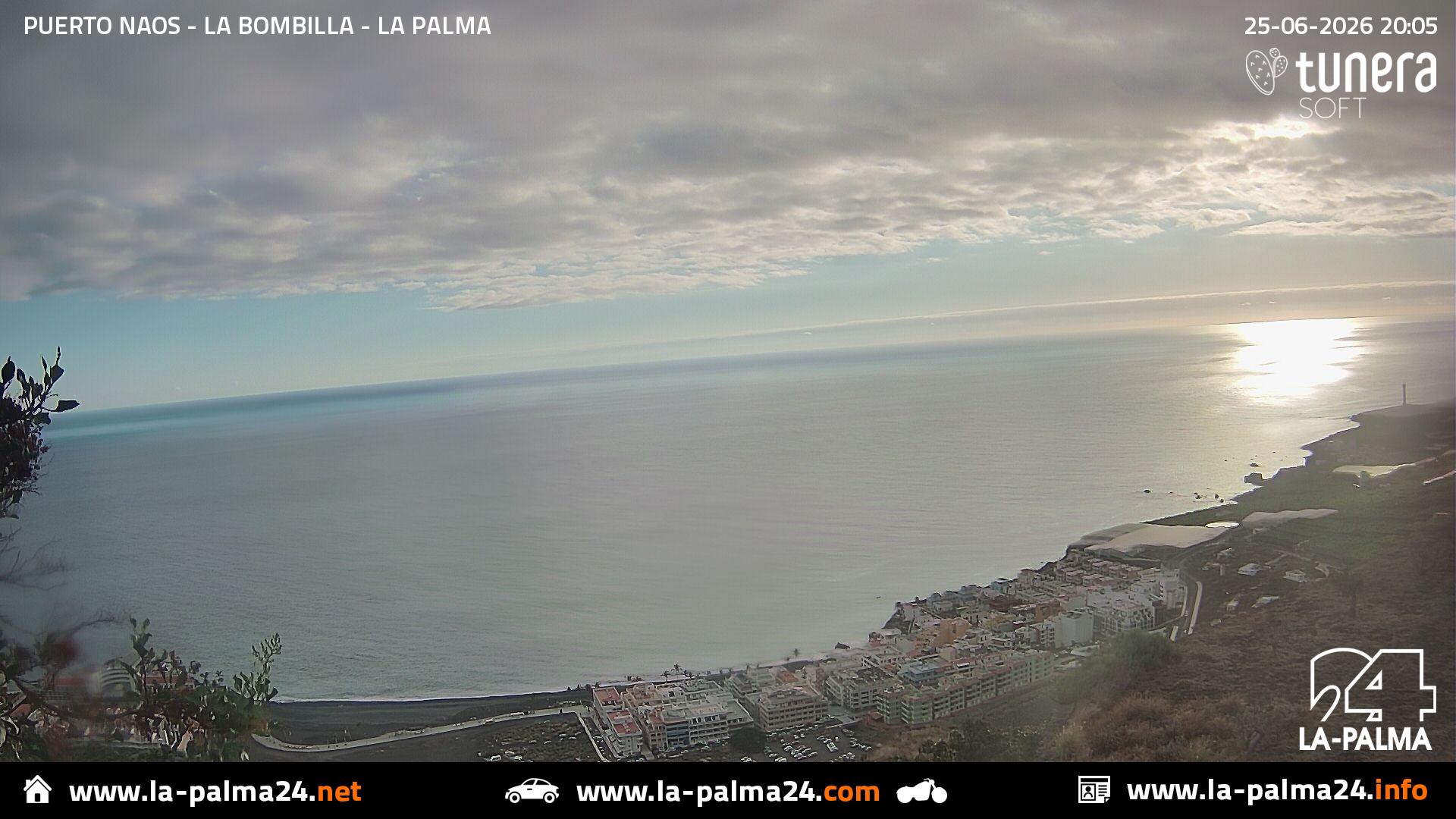 Puerto naos - Bombilla Webcam Live
