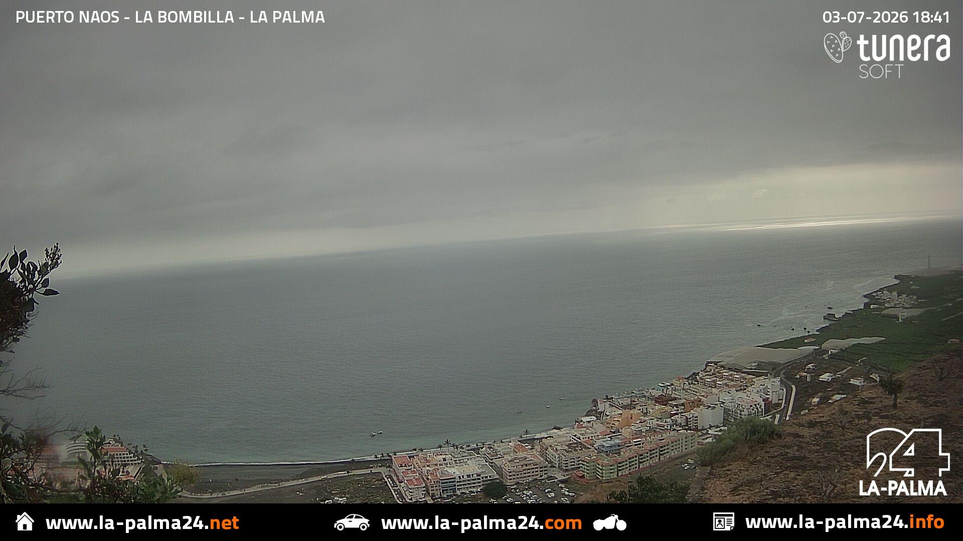 Puerto naos - Bombilla Webcam Live