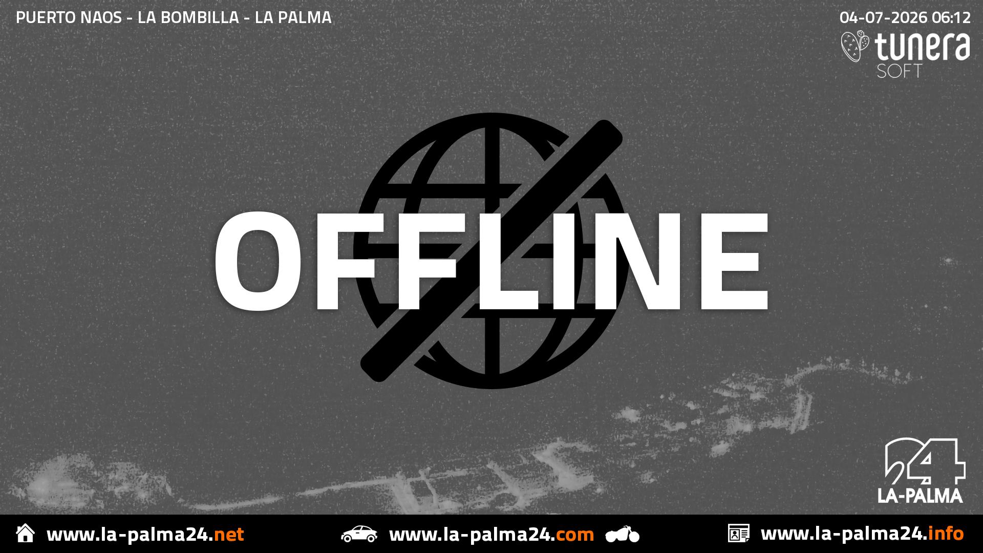 Puerto naos - Bombilla Webcam Live