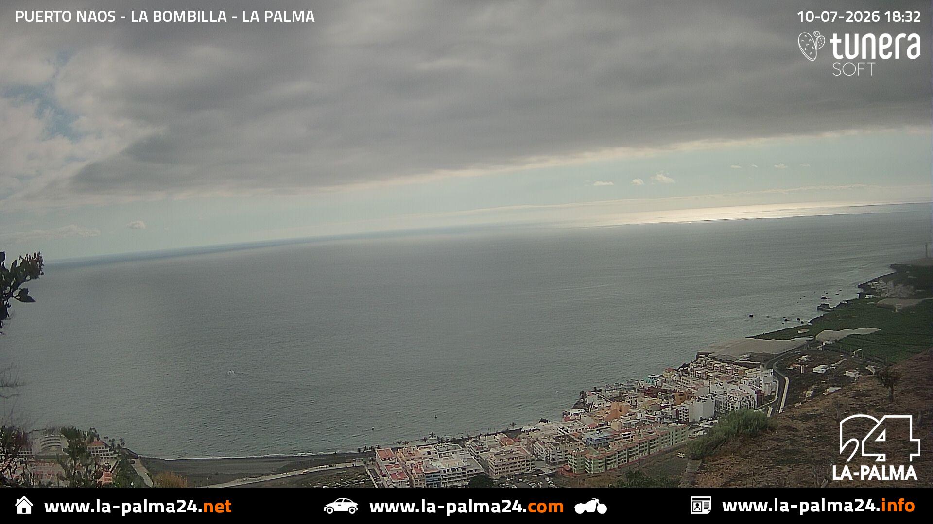 Puerto naos - Bombilla Webcam Live