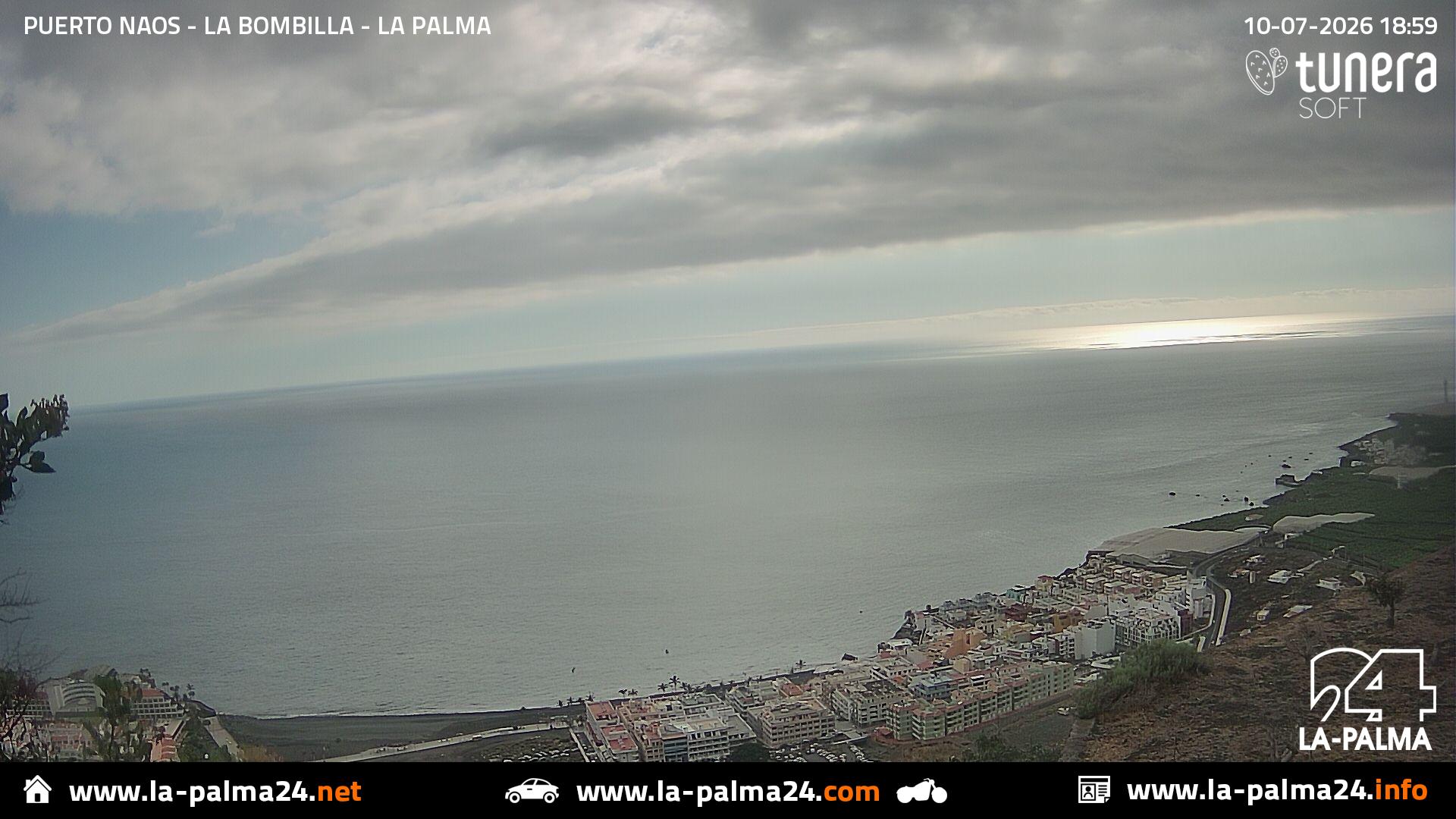 Puerto naos - Bombilla Webcam Live