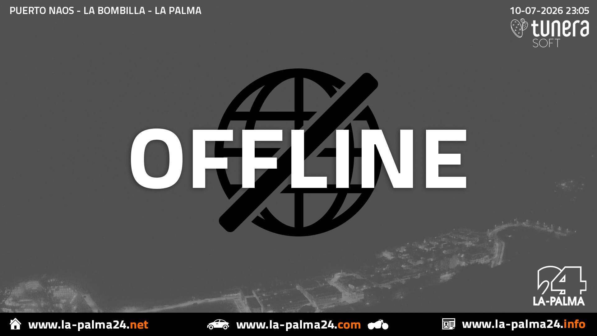 Puerto naos - Bombilla Webcam Live